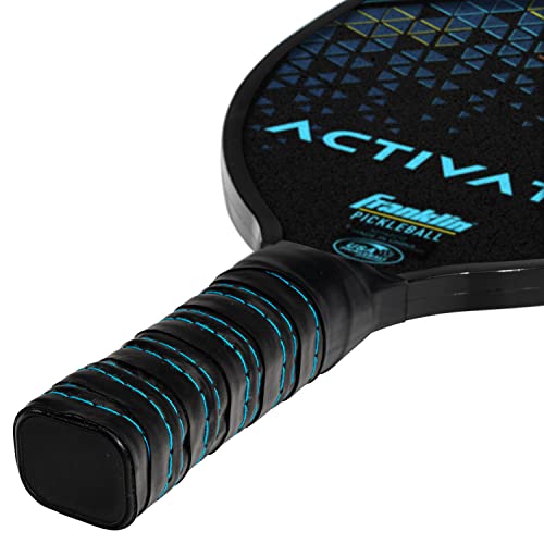 Franklin Sports Activator Pickleball Paddle and Ball Set - (2) Wooden Rackets + (2) X-40 Balls - 2 Player Paddle Set - USA Pickleball (USAPA) Approved