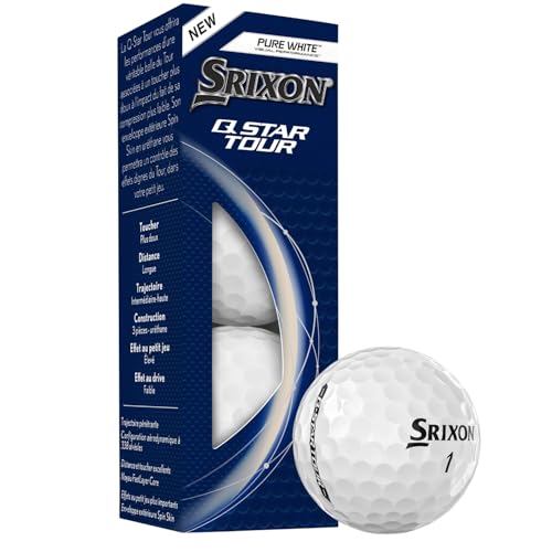 Srixon Q Star Tour 5 Golf Balls, White