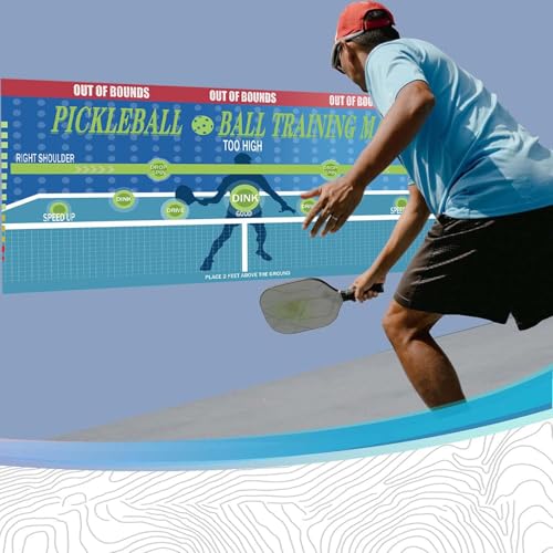 rockible Pickleball Dink Pad for Wall Pickleball Practice Rebounder Enhance Pickleball Skill Official Dink Pad for Room Exercise Yard
