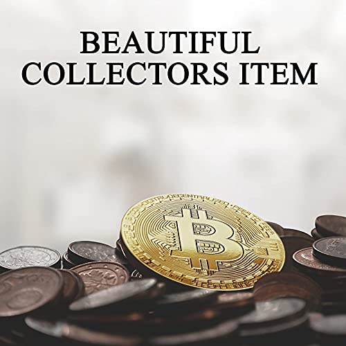innoGadgets Physical Bitcoin Plated with 24-Carat Gold. A Real Collector‘s Item with Protective case