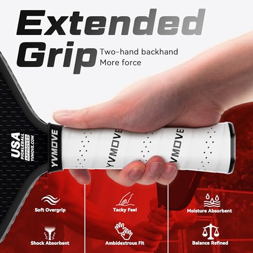 Pickleball Paddles for Advanced Players | Control & Power | Ti-Carbon Hybrid Face | V-Sonic III Kinetic Core 16MM | Large Sweet Spot | Mid-Weight | Extended Grip | USAPA (Titan800 TiCarbon)