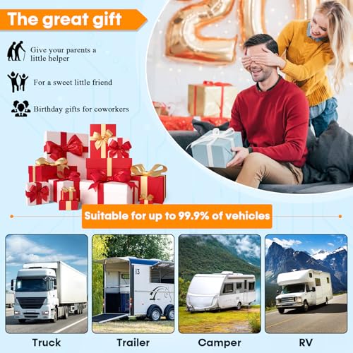 Magnetic Solar Wireless Backup Camera: 7" Portable 1 Min Easy Install Scratch-Proof No Delay Backup Camera for Truck Rechargeable HD 1080P for Pickup Trailer Small RV Camper Pemacom P15
