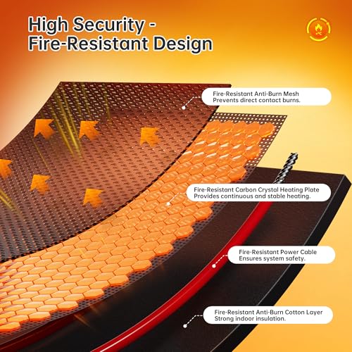PABIMIA 2-Person Infrared Sauna, Smart App Control, WiFi & Bluetooth, Low EMF 1500W/120V LCD Heater, Indoor Home Sauna with Flame-Retardant Materials