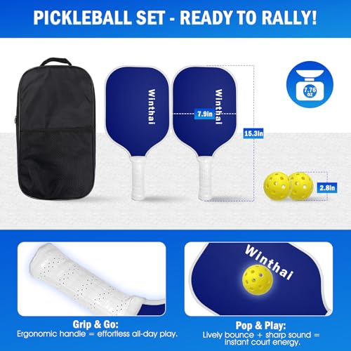 Pickleball Practice Rebounder Net with Pro Paddles Set for Dink Volley Solo Training Equipment, Mini Pickleball Net 2in1 Trainer for Outdoor Driveway Backyard and Indoor Garage, Easy Setup & Storage