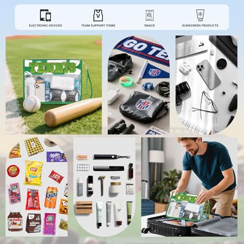 PPeen Tennis Gifts Tennis Bags Accessories for Women Makeup Cosmetic Bags Chenille Letter Clear Zipper Toiletry Pouch