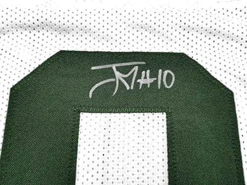 Packers Jordan Love Autographed White Jersey Beckett BAS Witness