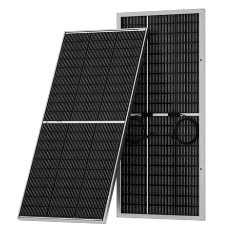 ECO-WORTHY 195W N-Type 18BB Bifacial Solar Panel, 1PC 12 Volt Monocrystalline Solar Panel with 25% High Conversion Efficiency, Ideal for RV, Boat, Roof, Farm,Home & Off-Grid Applications