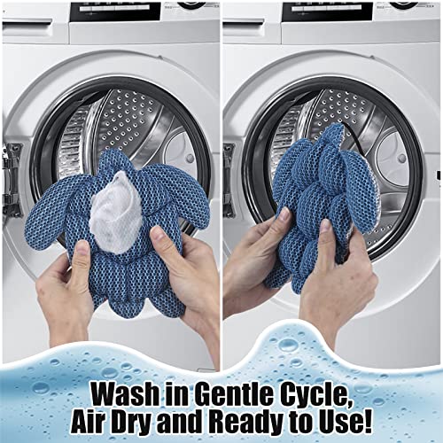 ANSLCA Hot Tub Scum Absorber, Scum Turtle Hot Tub Cleaner Hot Tub Sponges to Soak up Oils- Must Have Hot Tub Accessories for Adults Hot Tub Scum Sponge- Keeps Your Hot Tub Water Clean and Clear