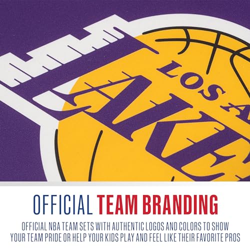 Franklin Sports NBA Los Angeles Lakers Pickleball Paddle - Official NBA Team Rackets - USAP (USAPA) Approved Premium Quality Pickleball Paddles - Authentic Team Logos + Colors