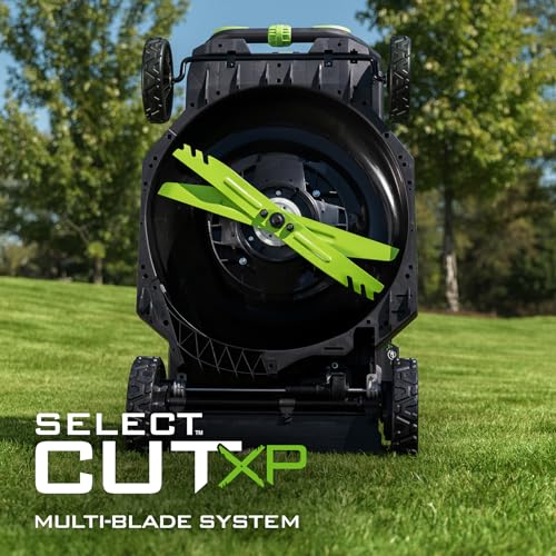EGO POWER+ Electric Lawn Mower, Self-Propelled Cordless with Select Cut, Includes 56V 10.0Ah Batteries and 700W Turbo Charger - LM2156SP