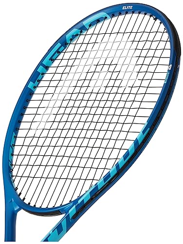 HEAD Metallix Attitude Elite Blue Tennis Racket - Pre-Strung Adult Tennis Racquet Lightweight - Midplus Headsize for Blend of Power and Control