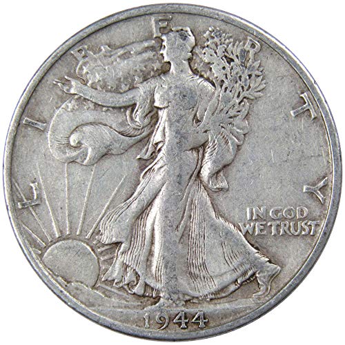1944 S Liberty Walking Half Dollar VF Very Fine 90% Silver 50c US Coin