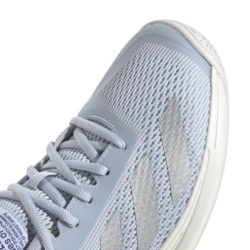 Adidas Women's Courtflash Pickleball, Halo Blue/Silver Metallic/Lucid Blue, 9