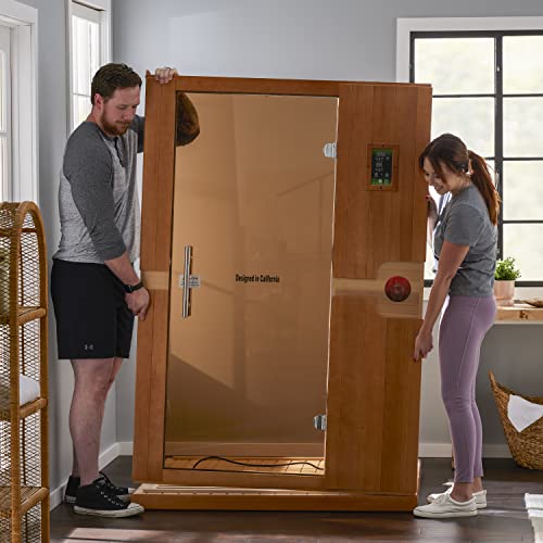 Dynamic Saunas Venice 2-Person Low EMF (Under 8 MG) FAR Infrared Sauna, Curb Side Delivery New