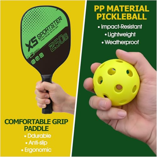 asdmm Pickleball Trainer Rebounder for Solo & Group Practice, Improve Reaction & Coordination, Easy Setup, 1 Set