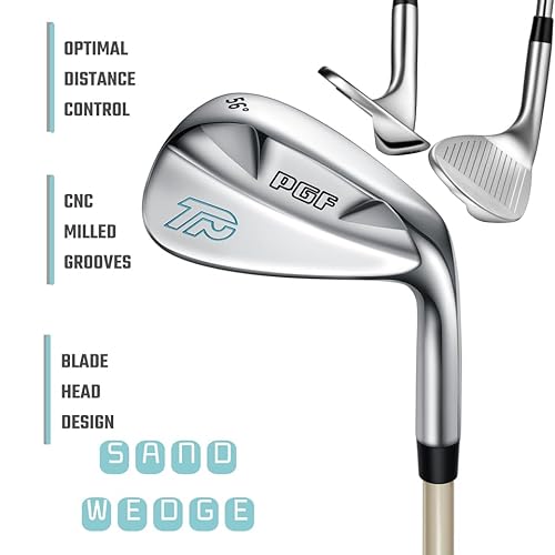 PGF Golf Gold TP Lady Complete Golf Club Package Set [17-Pieces][Flex: Ladies] [Hand: Right] [Length: Standard]