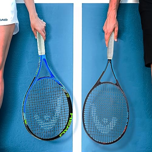 HEAD Ti. Instinct Comp Tennis Racket - Pre-Strung Light Balance 27 Inch Racquet - 4 1/4 in Grip, Blue