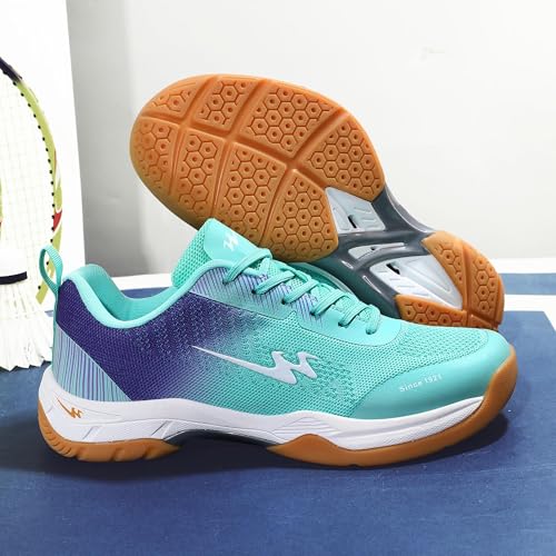 cungel-Tennis-Badmintion-Pickleball-Shoes Unisex No-Slip Pickleball & Tennis Shoes | Lightweight Breathable Court Shoes for Men and Women Green