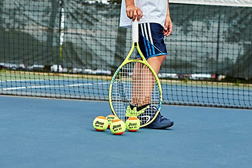 HEAD Speed Junior Pre-Strung Tennis Racquet, Lightweight Youth Tennis Racket for Kids & Beginners, Durable Aluminum Frame, Age 6-8, 23 inch, Yellow