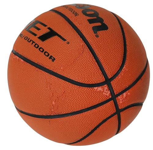 Michael Jordan Bulls Signed Autographed Wilson Basketball Upper Deck Sticker and Beckett Letter COA