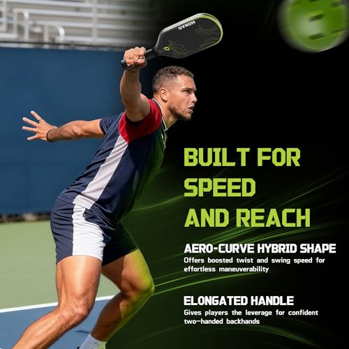 Doluke Pickleball Paddles, Featured with Toray T700 Carbon Fiber Surface and 16mm Gen3 Hybrid Polymer-Foam Core, Designed for Balanced Power and Precise Control, USAP Approved