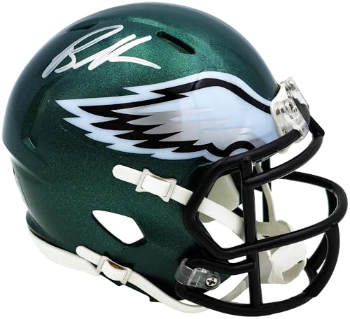 Brandon Graham Autographed Philadelphia Eagles Speed Mini Helmet Beckett BAS Witness Stock #238570 - Autographed NFL Mini Helmets