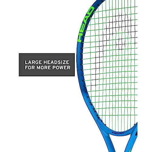 HEAD Ti. Conquest Tennis Racquet, Nano Titanium Technology, Oversized 108 sq in Head, Lightweight O-Beam Construction, Pre-Strung Beginner & Recreational Tennis Racquet, 4 1/2 Inch Grip
