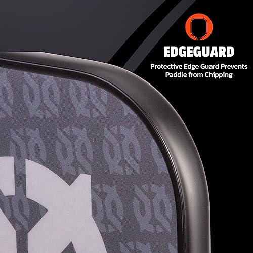 Onix Evoke Premier CT-16 Premier Pickleball Paddle Polypropylene Honeycomb Core Protective Edgeguard and Composite Face Paddle
