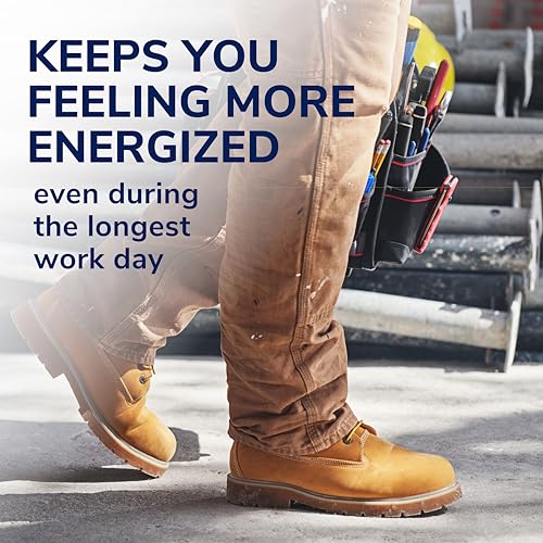 Dr. Scholl's Work Insoles (Pack) // All-Day Shock Absorption and Reinforced Arch Support That Fits in Work Boots and More (for Men's 8-14, Also Available for Women's 6-10) 1 Pair (Pack of 2) 2 Count