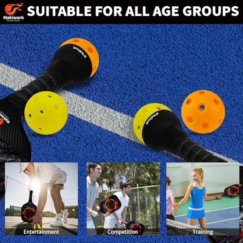 Pickleball Ball Retriever - Silicone Pickleball Grabber and Picker - Universal Suction Cup - Accessory to Pick Up Balls - Fits All Standard Paddles - Pickleball Ball Picker