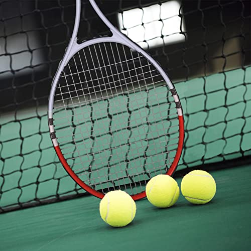 Tennis Racket Pre-Strung Lightweight 27 Inch Racquet Recreational Adult Rackets for Men Women Students Training Tennis Starter Kit with Balls,Carry Bag and Overgrips (Red/White - 2 Rackets)