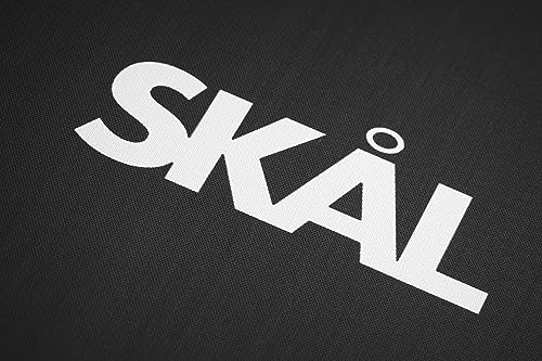 Skal Pickleball, Odin .01 Premium Raw Carbon Fiber Paddle, USA Pickle Ball Approved Single Racket (USAPA), Max Spin & Control Surface, Performance Honeycomb Polypropylene Core, Comfort Hex-Skål Grip