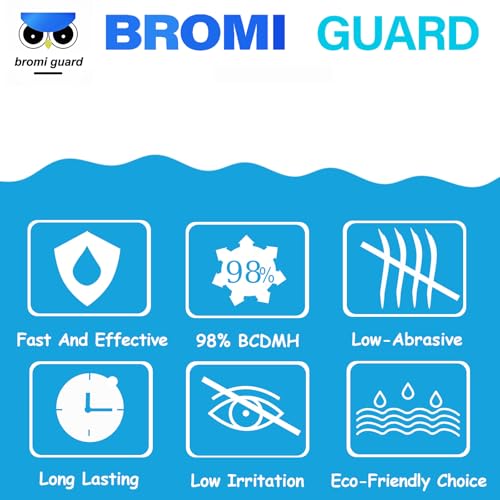 【1 Inch 5.5 Lbs】 Bromine Tablets for Spa Hot Tub Chemical Tabs Brominating Tablets Spa Hot Tub Chemical Sanitizer