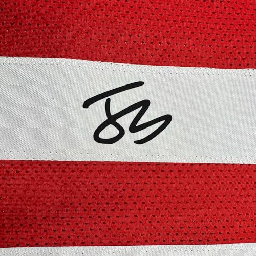 Facsimile Autographed Julian Sayin Ohio State Red Reprint Laser Auto College Football Jersey Size Men's XL