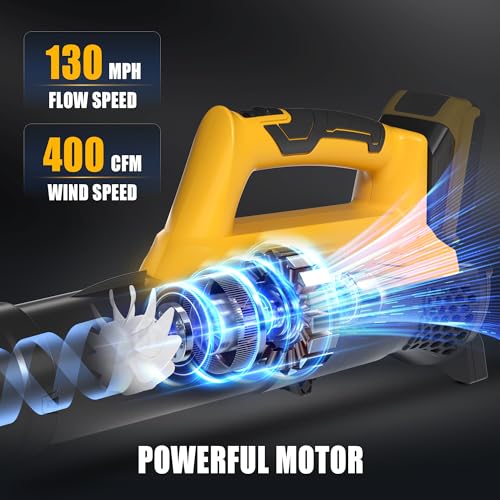 Cordless Weed Eater and Leaf Blower Combo Compatible with Dewalt 20V Max Battery(Battery Not Included), 12 Inch Weed Trimmer/String Trimmer with Auto-Feed, Lightweight 20V Leaf Blower Cordless