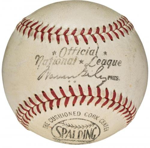The Finest Jackie Robinson Single Signed National League Baseball PSA DNA COA - Autographed Baseballs