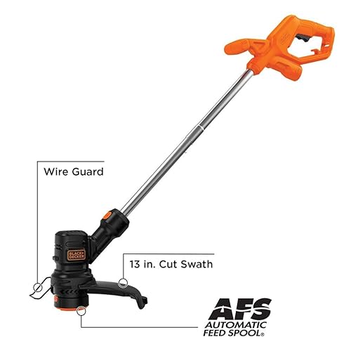 BLACK+DECKER String Trimmer, 13-Inch, 4 Amp (BEST935)