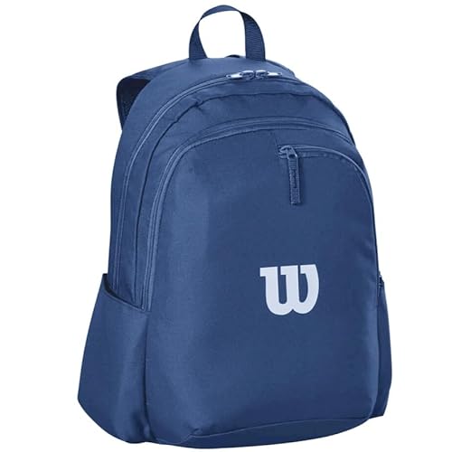 Wilson Hyper Power Tennis Racquet (4 3/8" Grip) Doubles Bundle with an Advantage 2.5 Bag or Backpack – Optional Tennis Balls and Grips