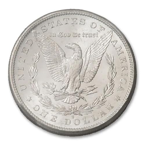 1878 S, P, O - 1904 O, P, S - Date Our Choice - 90% Silver Morgan AU - $1 AU in Air-Tite Capsule Holder with Smyrnacoin Certificate of Authenticity Dollar AU