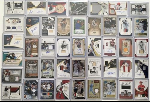Baseball Sports Card Mystery Pack | Contains 6 Cards | 1x Autograph/Relic | 2X Rookie Cards | 3X Miscellaneous Cards Guaranteed