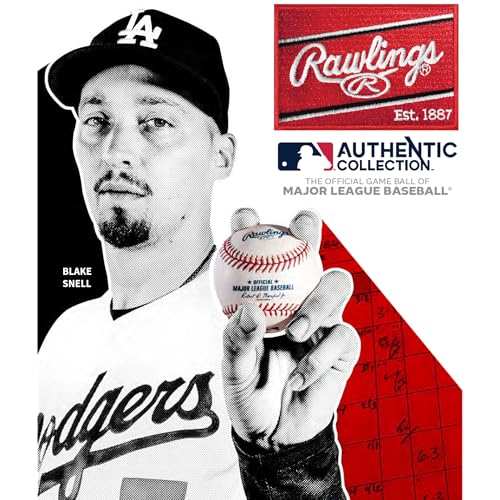 Rawlings | Official 2026 Major League Baseball | Display Case Included | MLB | ROMLB-R