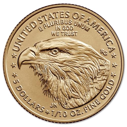1986 - Present (Random Year) 1/10 oz American Eagle Gold Bullion Coin (Type 1 or Type 2) Brilliant Uncirculated with Original United States Mint Box $1 Seller BU