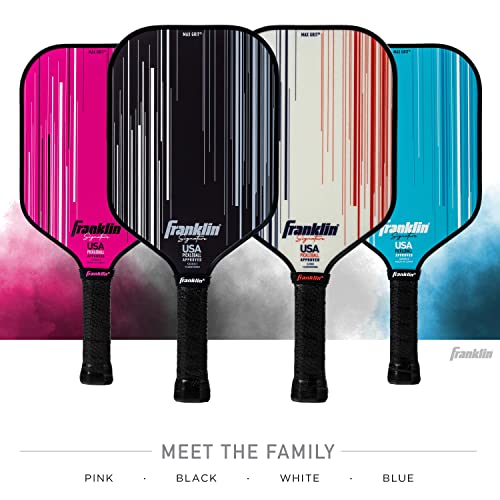 Franklin Sports Pro Pickleball Paddle - Pro Player Series Signature 13MM Pickleball Paddle with MaxGrit Technology
