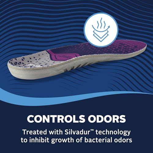 Airplus Ultra Work Memory Plus Shoe Insoles for Long Lasting Comfort, Womens, Size 5-11