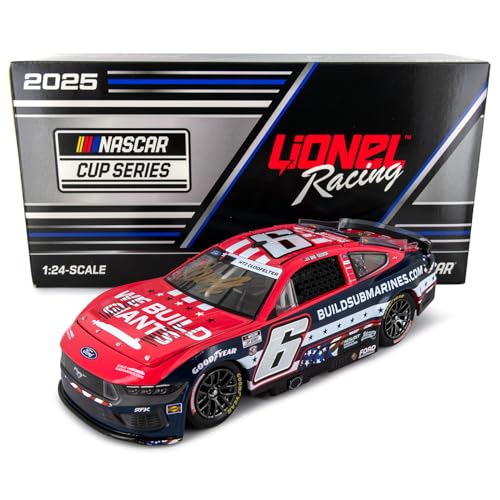 Lionel Racing Brad Keselowski Autographed 2025 BuildSubmarines Salutes ARC Diecast Car 1:24 Scale