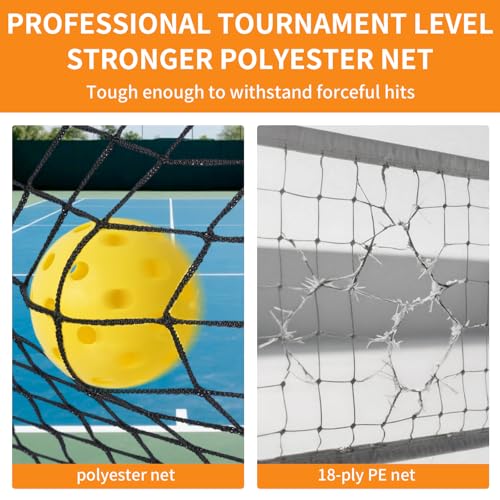 FITYCSW 6FT Small Mini Pickleball Net Portable Outdoor Driveway Net，Pickleball Dink Net for Training for Indoor and Outdoor (No Racket)