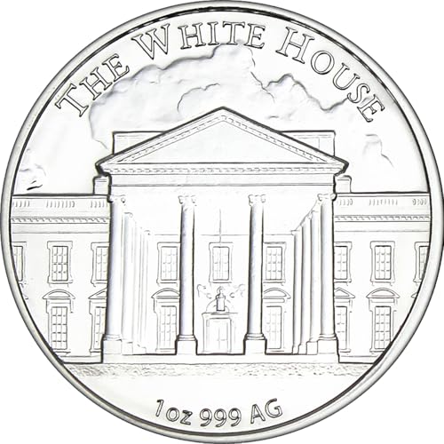2025 President Trump 47th President 1oz .999 Silver Coin in Air Tite Holder Dollar Uncirculated