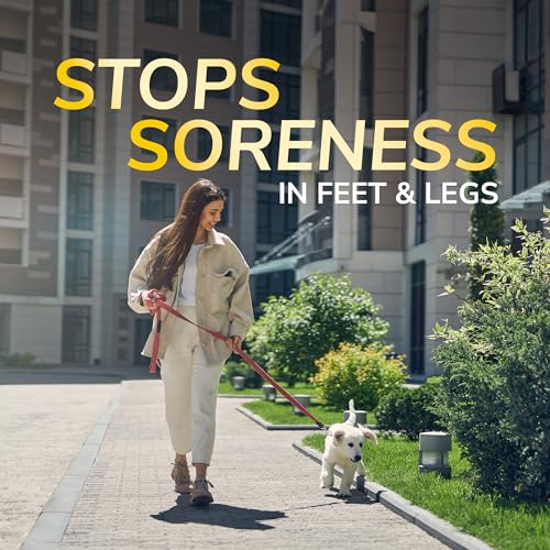 Dr. Scholl's Walk Longer Insoles for Women - Comfortable Plush Foam Cushioning Inserts for Walking, Hiking, and Standing on Feet All-Day with Arch Support - Walk 50% Longer Without Muscle Fatigue