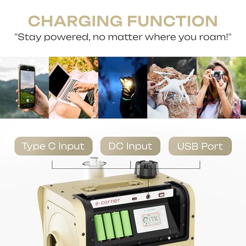 Self-Powering Diesel Heater – 20,000 BTU Portable Off-Grid Heater for Camping, Overlanding, RV, Truck & Garage – No External Battery Needed, Dual Power Source, Quiet Operation