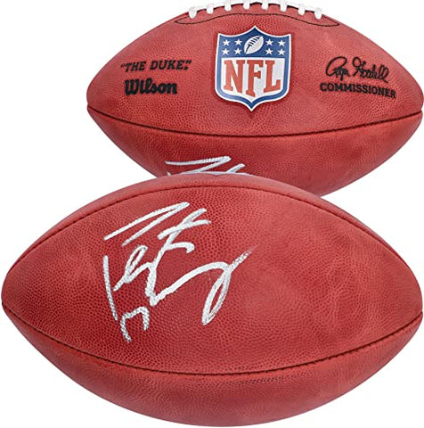 Peyton Manning Indianapolis Colts Autographed Wilson Duke Full Color Pro Football - Autographed Footballs